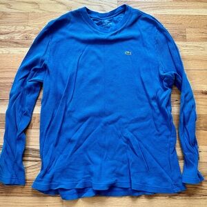 Lacoste Long Sleeve Knit Shirt